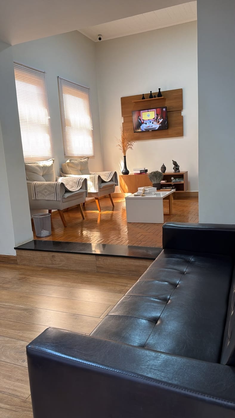 Sala de espera da Clínica Qualité